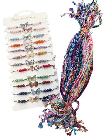 Modeschmuckarmbänder, -ringe, -ketten, -fussketten