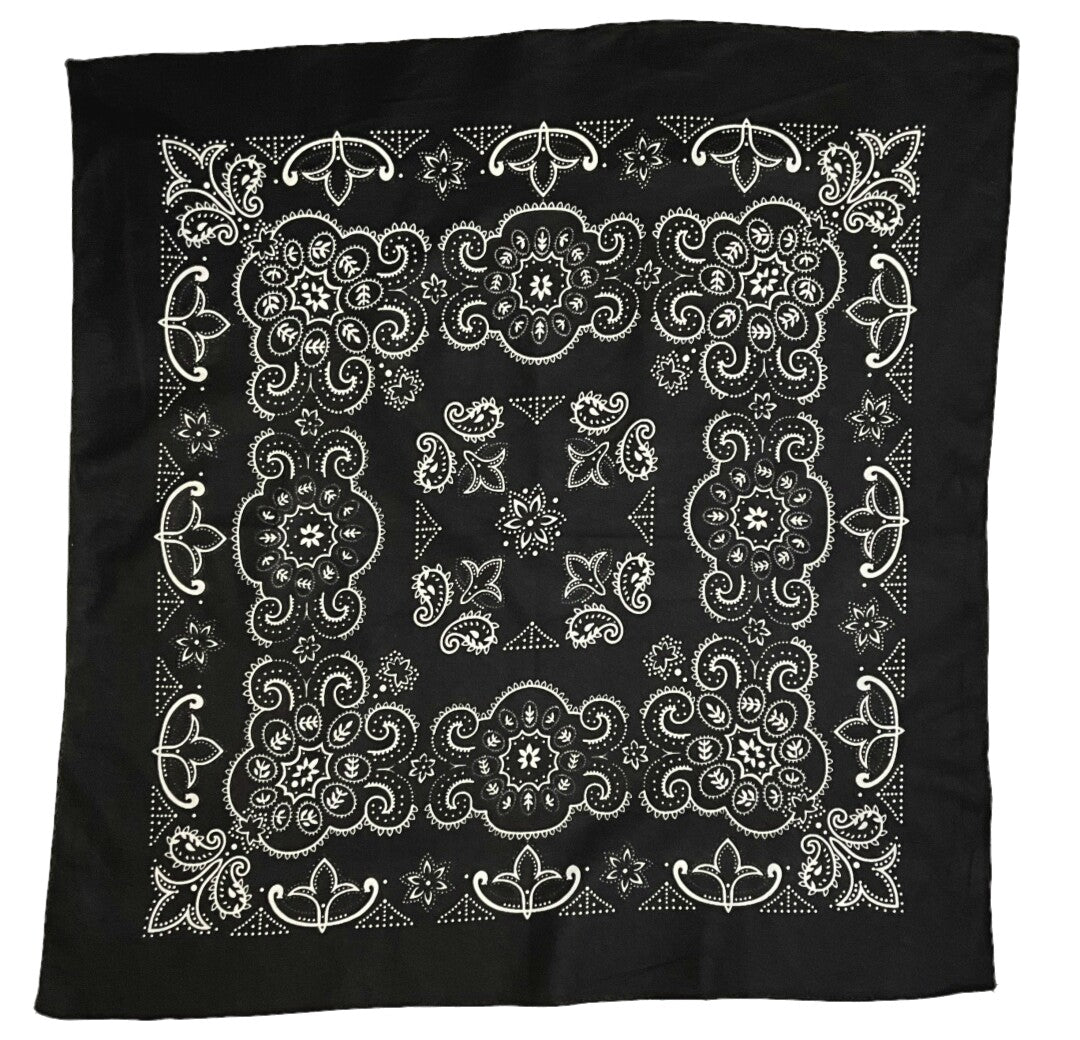 XL Bandana Paisley 70 x 70 cm Biker Country Line Dance verschiedene Farben