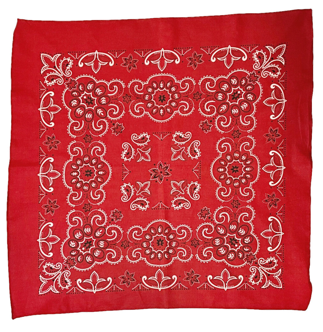 XL Bandana Paisley 70 x 70 cm Biker Country Line Dance verschiedene Farben