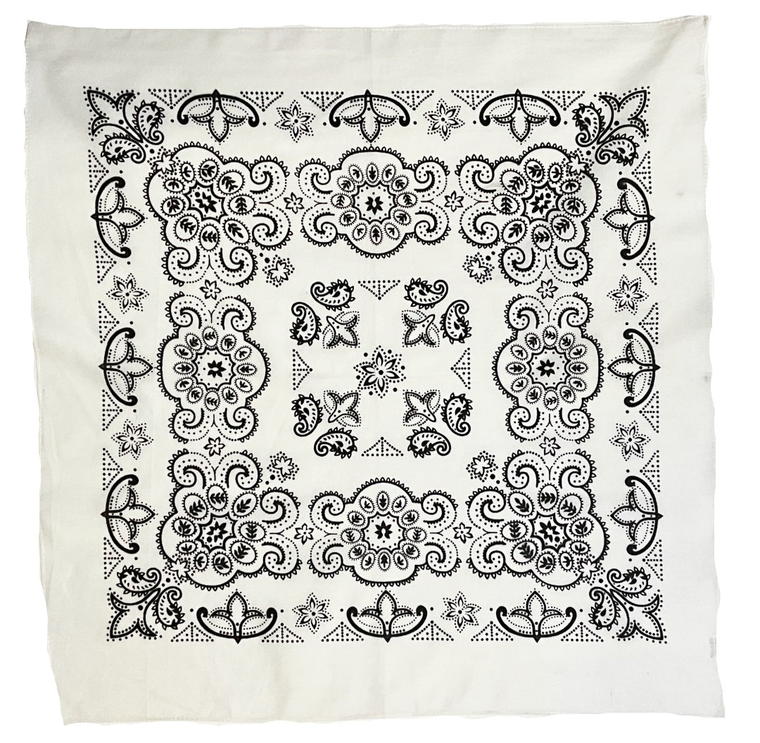 XL Bandana Paisley 70 x 70 cm Biker Country Line Dance verschiedene Farben