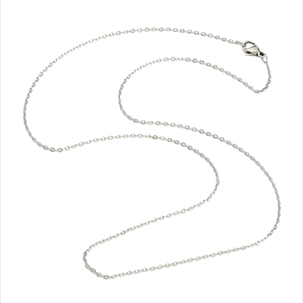 Classic SteelChain Panzerkette Edelstahl Kette, Länge 70 cm, 2 mm stark