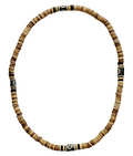 Desert Spirit – Earth Line Heishi Kette Surferkette Kokos Perlen – Stretch