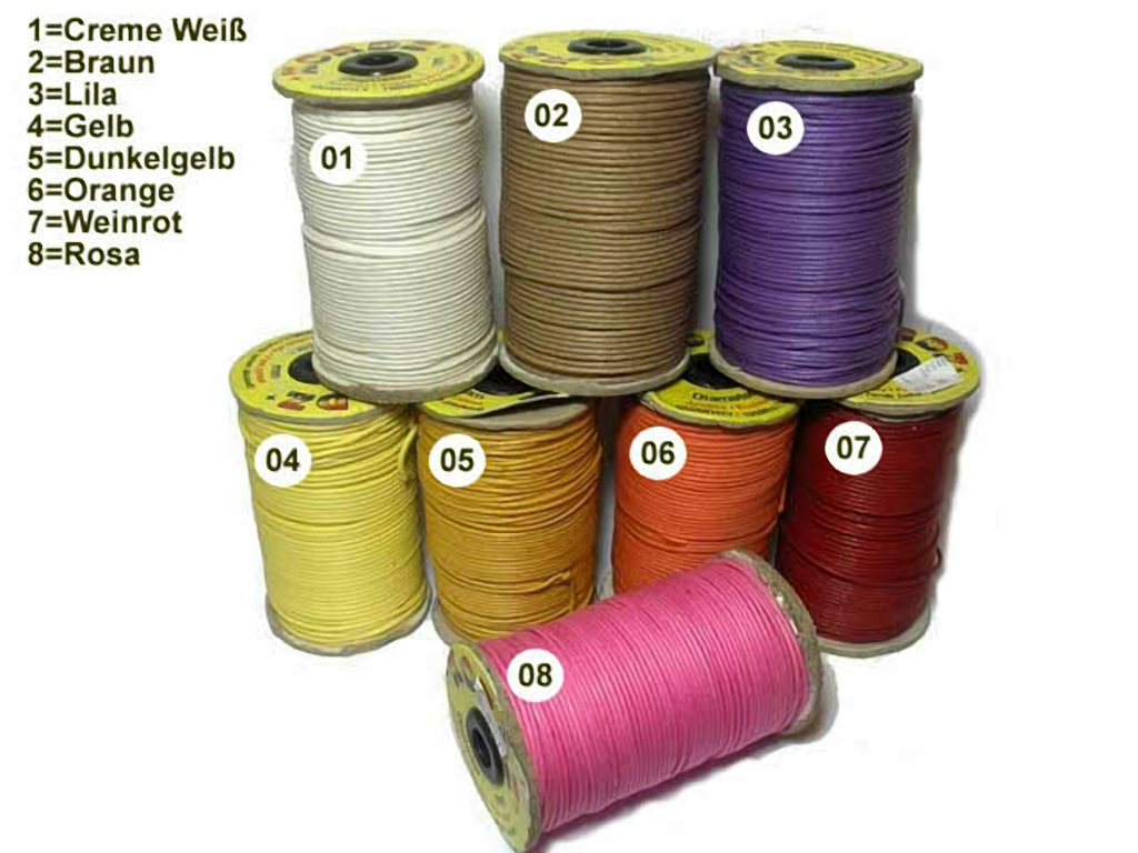 Wachsbandrolle, 2 mm, ca. 100 m