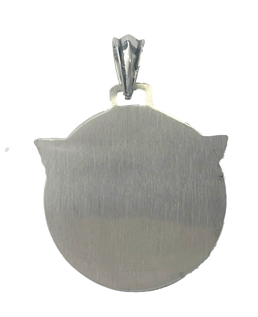 Odin's Krieger Großer Anhänger Kettenanhänger aus Edelstahl Biker