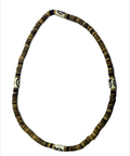 Tribal Earth – Spirit Line Heishi Kette Kokos mit Dekorperlen – Stretch