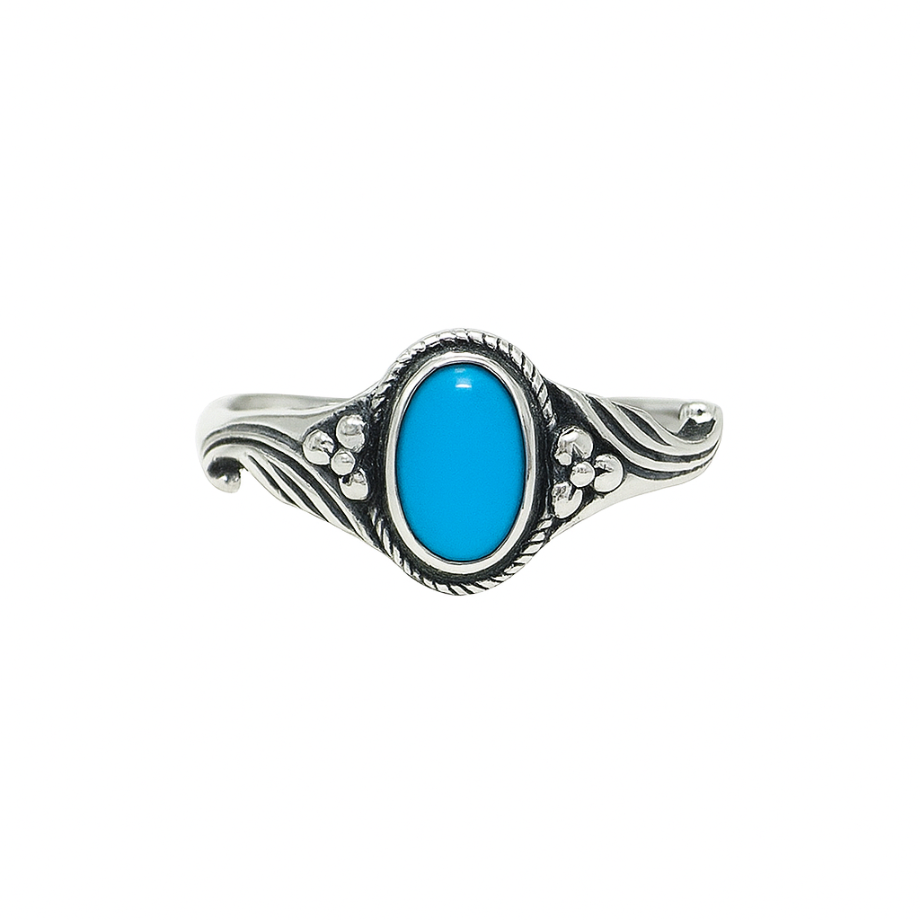 Celestia Grace 925er Silberring Fingerring – filigranes Design mit Steinbesatz