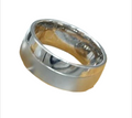 Steel Pure  Ring Bandring Partnerring aus Edelstahl, 8 mm breit