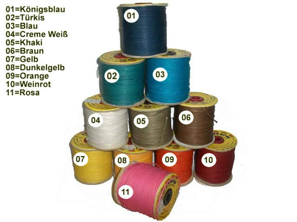 Wachsbandrolle, 1,5 mm, ca. 100 m