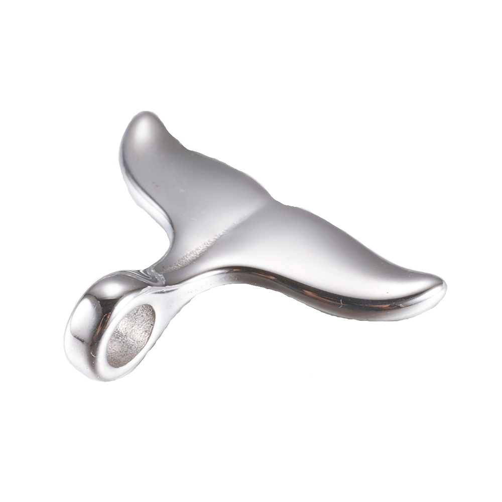 Anhänger Kettenanhänger aus Edelstahl Walfischflosse Walflosse