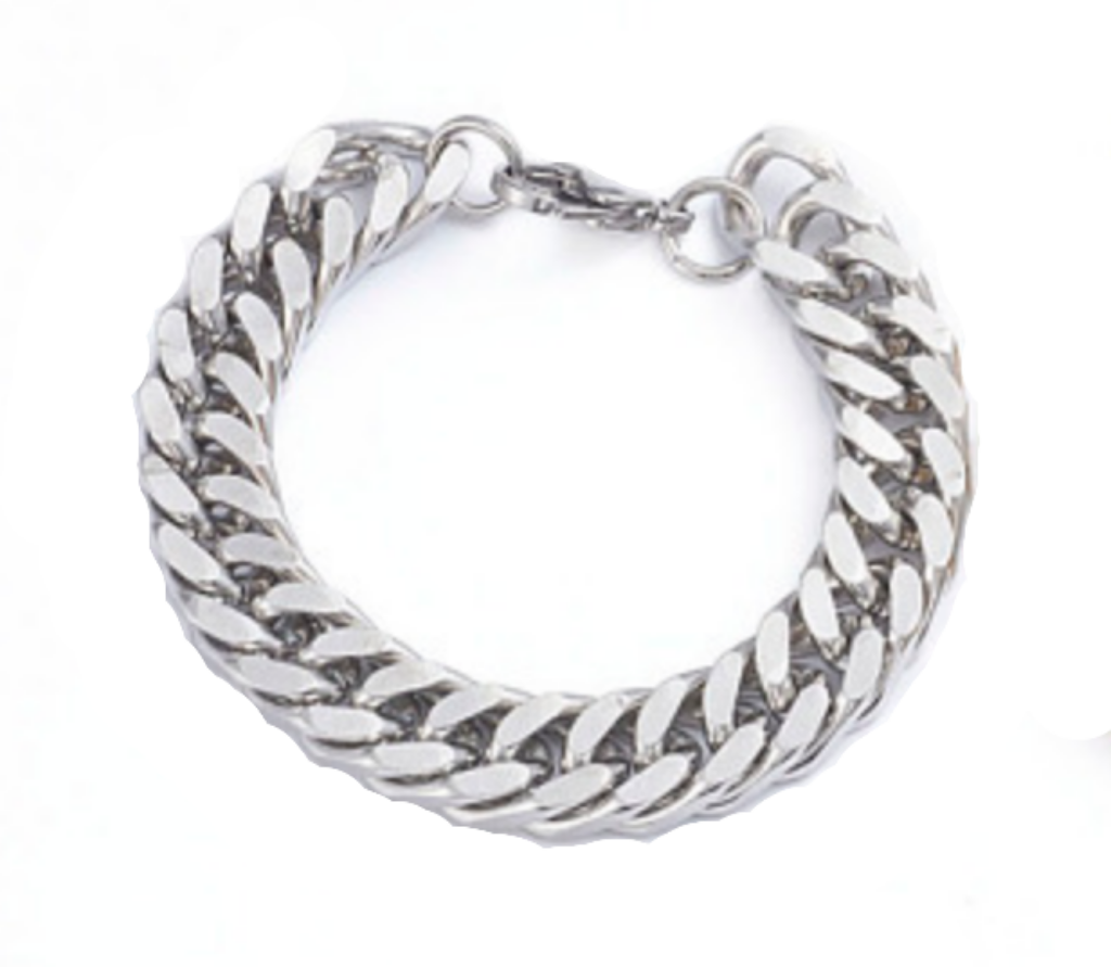 Edelstahlarmband „Dual Force“ – 2 Varianten, 22 cm, 13,5 mm breit